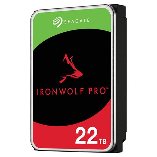 Seagate 3.5", 22TB, SATA3, IronWolf Pro NAS Hard Drive, 7200RPM, 512MB Cache, CMR, OEM - X-Case UK T/A ROG