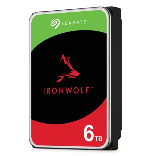 Seagate 3.5", 6TB, SATA3, IronWolf NAS Hard Drive, 5400RPM, 256MB Cache, 8 Drive Bays Supported, OEM - X-Case UK T/A ROG