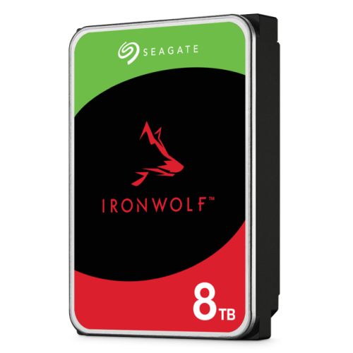 Seagate 3.5", 8TB, SATA3, IronWolf NAS Hard Drive, 5400RPM, 256MB Cache, 8 Drive Bays Supported, OEM - X-Case UK T/A ROG