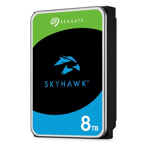 Seagate 3.5", 8TB, SATA3, SkyHawk Surveillance Hard Drive, 256MB Cache, 16 Drive Bays Supported, 24/7, CMR, OEM - X-Case UK T/A ROG