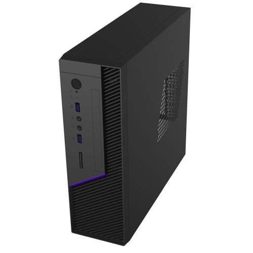 Spire MTX-008B Mini ITX Slimline Desktop Case, 300W TFX Bronze, 8cm Fan, 0.6mm Steel, 2x USB 3.0 - X-Case UK T/A ROG