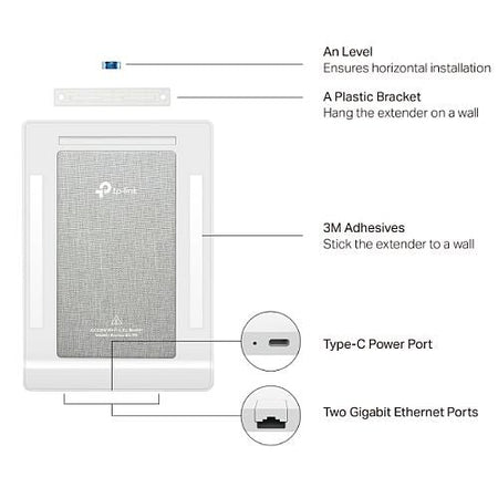 TP-LINK (Archer Air R5) AX3000 Gigabit Dual Band Wi-Fi 6 Air Router, Ultra-Thin Design, Smart Antennas, EasyMesh, Flexible Installation - X-Case UK T/A ROG