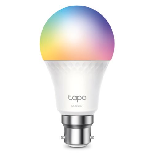 TP-LINK (TAPO L535B) Smart Multicolour Wi-Fi Light Bulb, Extra Bright, Matter-Certified, Dimmable, App/Voice Control, Bayonet Fitting - X-Case UK T/A ROG