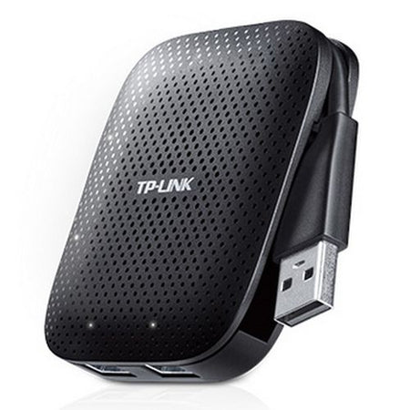 TP-LINK (UH400) Portable External 4-Port USB 3.0 Hub, Driverless, Black - X-Case UK T/A ROG