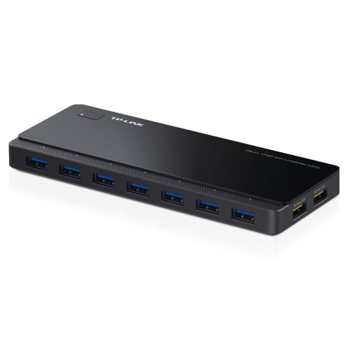 TP-LINK (UH720) External 7-Port USB 3.0 Hub, Hot Plugging, 2 x 5V/2.4A Charging Ports - X-Case UK T/A ROG