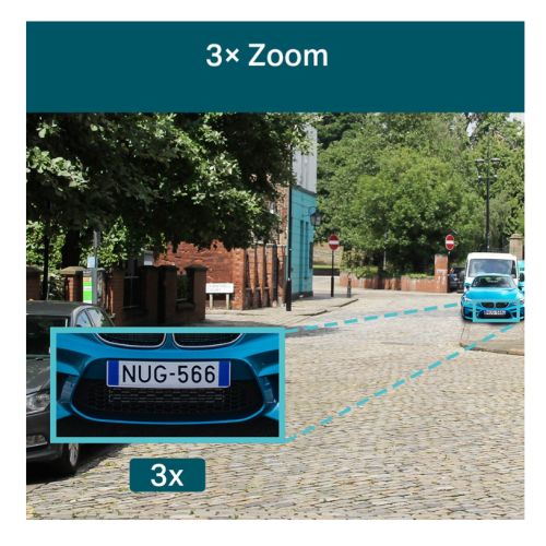 TP-LINK (VIGI C540V) VIGI 4MP Outdoor Full-Colour Dual-Lens Varifocal Pan Tilt Network Camera, PoE, 3x Zoom, Human & Vehicle Classification, H.265+ - X-Case UK T/A ROG