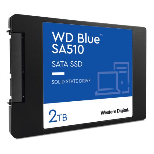 WD 2TB Blue SA510 G3 SSD, 2.5", SATA3, R/W 560/520 MB/s, 87K/83K IOPS, 7mm - X-Case UK T/A ROG